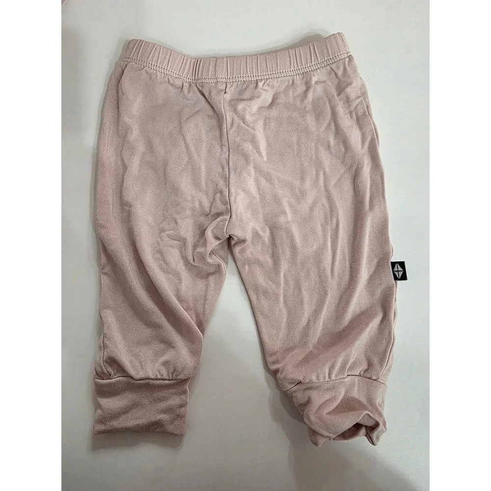 Kyte Baby Blush Pink Bundle Footie Onesie Pants Hat 0-3M